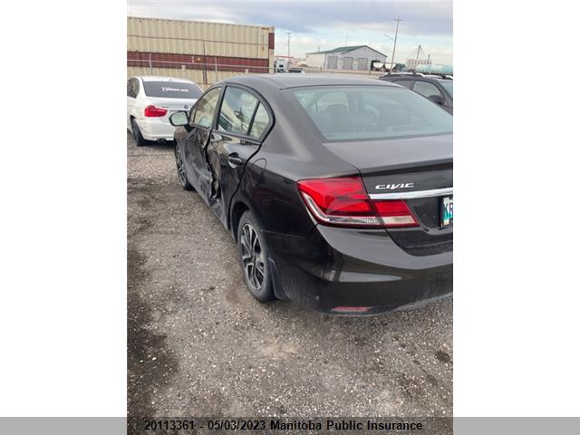 Honda CIVIC EX 2014 2HGFB2F58EH003039 Image 3