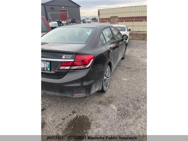 Honda CIVIC EX 2014 2HGFB2F58EH003039 Image 4