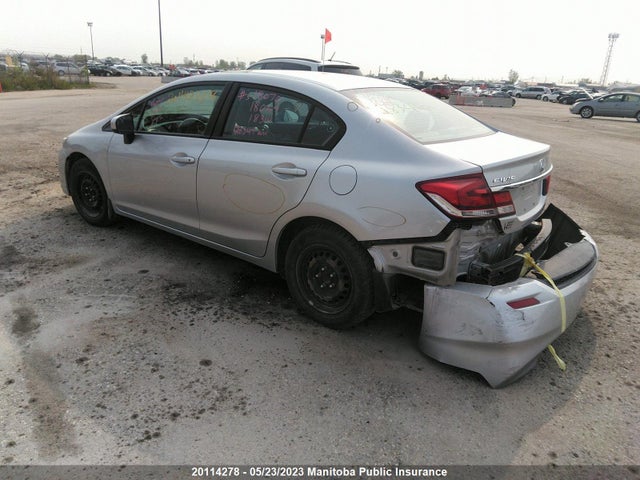 Honda Civic Lx 2014 2HGFB2F40EH007223 Image 3