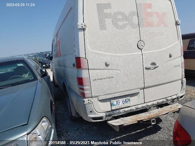 Mercedes Benz Sprinter 2500 Wb 170 Cargo Van  2018 WD3BE8CD1JP601783 Image 3