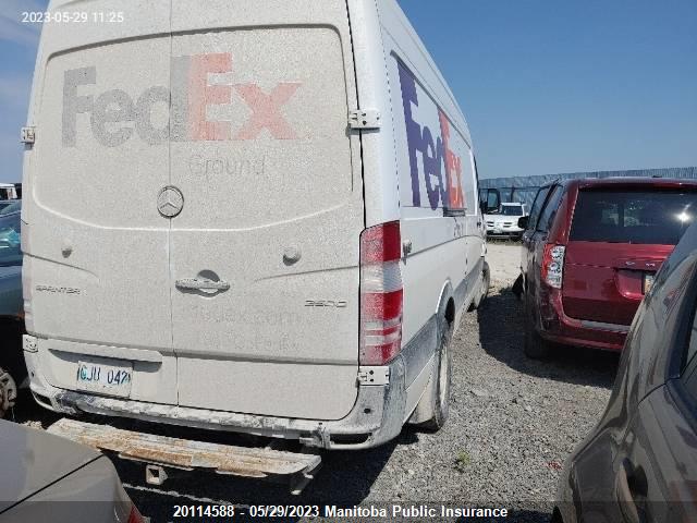 Mercedes Benz Sprinter 2500 Wb 170 Cargo Van  2018 WD3BE8CD1JP601783 Image 4