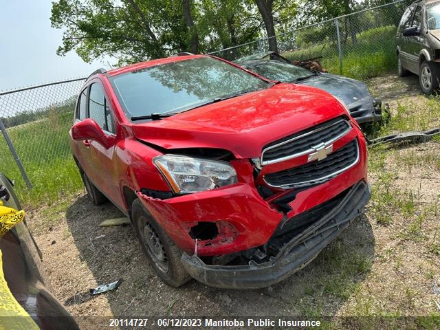 Chevrolet Trax Lt 2015 3GNCJRSB2FL197043 zdjęcie główne