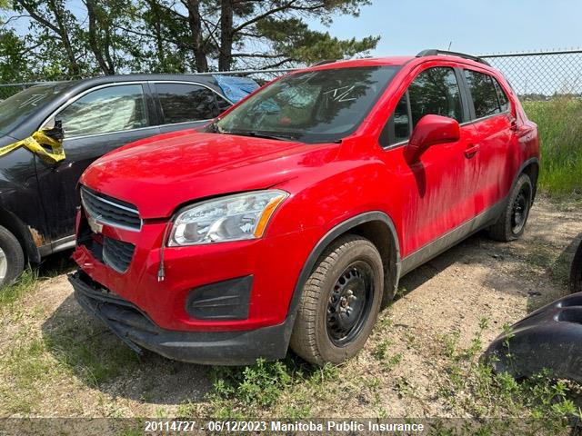 Chevrolet Trax Lt 2015 3GNCJRSB2FL197043 Image 2