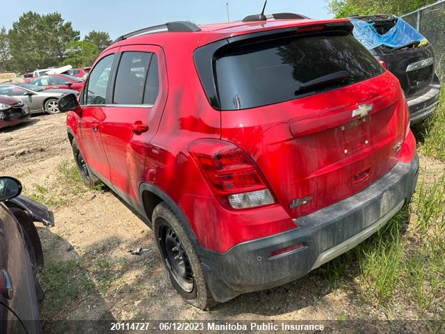 Chevrolet Trax Lt 2015 3GNCJRSB2FL197043 Image 3