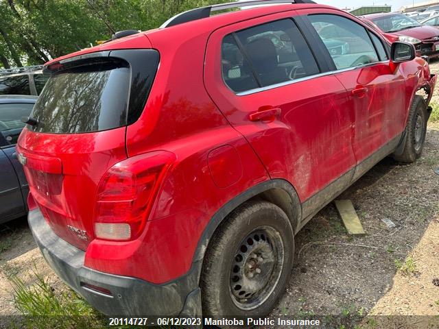 Chevrolet Trax Lt 2015 3GNCJRSB2FL197043 Image 4