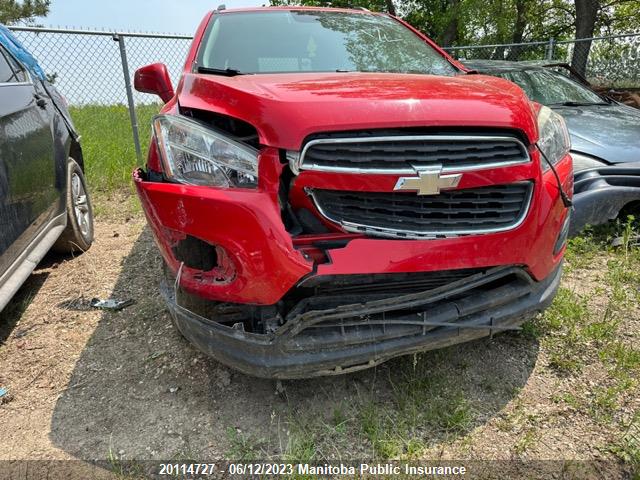 Chevrolet Trax Lt 2015 3GNCJRSB2FL197043 Image 6