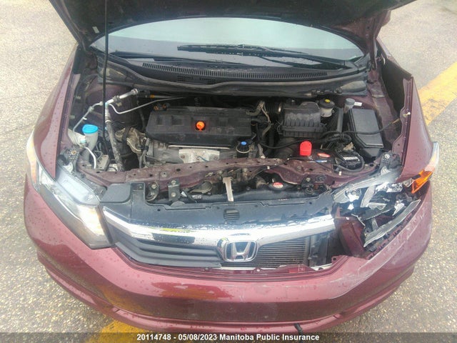 Продажа на аукционе авто 2012 Honda Civic Ex-l, vin: 2HGFB2E52CH004010, номер лота: 20114748