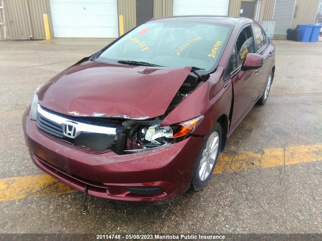 Продажа на аукционе авто 2012 Honda Civic Ex-l, vin: 2HGFB2E52CH004010, номер лота: 20114748