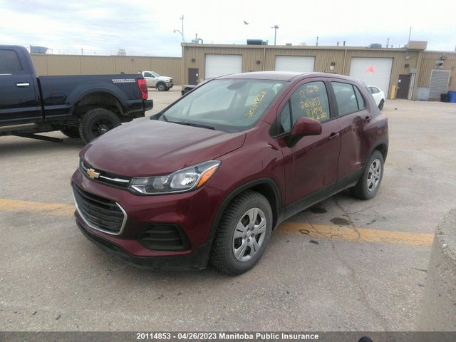 Chevrolet TRAX LS 2017 3GNCJKSB4HL248438 Image 2