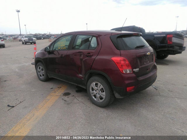 Chevrolet TRAX LS 2017 3GNCJKSB4HL248438 Image 4
