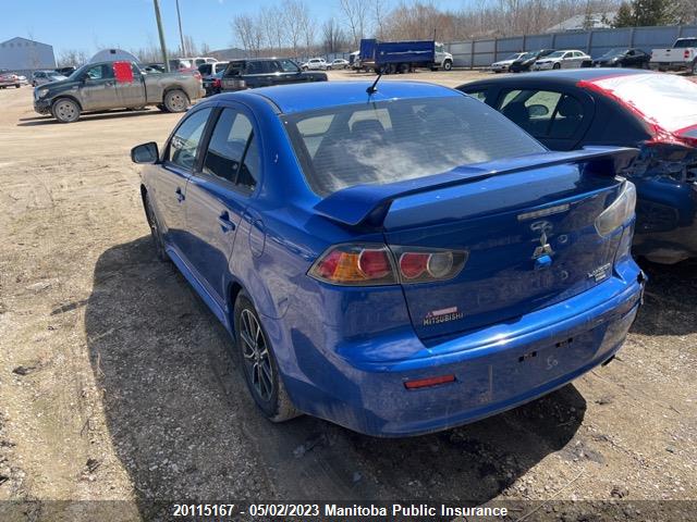 JA32U2FUXGU603901 Mitsubishi Lancer Se