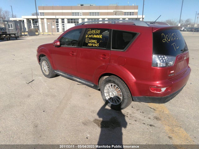 20115311 :رقم المزاد ، JA4JT5AXXAZ603002 vin ، 2010 Mitsubishi Outlander Ls مزاد بيع