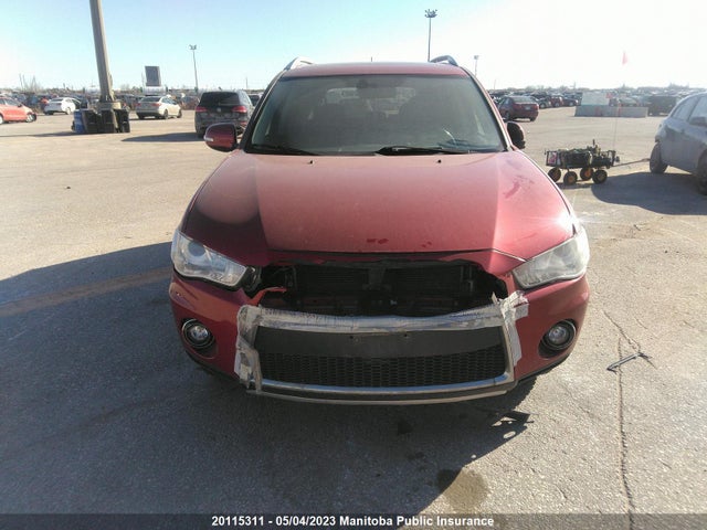 20115311 :رقم المزاد ، JA4JT5AXXAZ603002 vin ، 2010 Mitsubishi Outlander Ls مزاد بيع