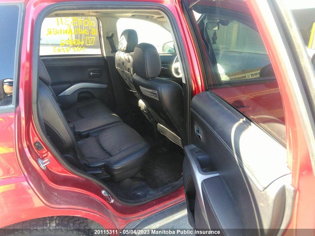 20115311 :رقم المزاد ، JA4JT5AXXAZ603002 vin ، 2010 Mitsubishi Outlander Ls مزاد بيع