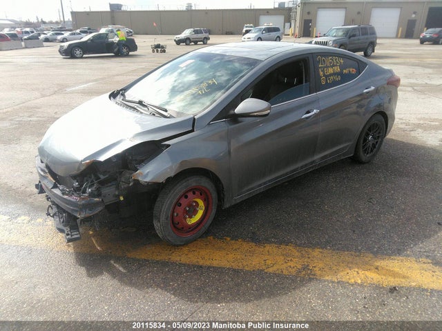 20115834 :رقم المزاد ، KMHDH4AHXGU639460 vin ، 2016 Hyundai Elantra Limited مزاد بيع