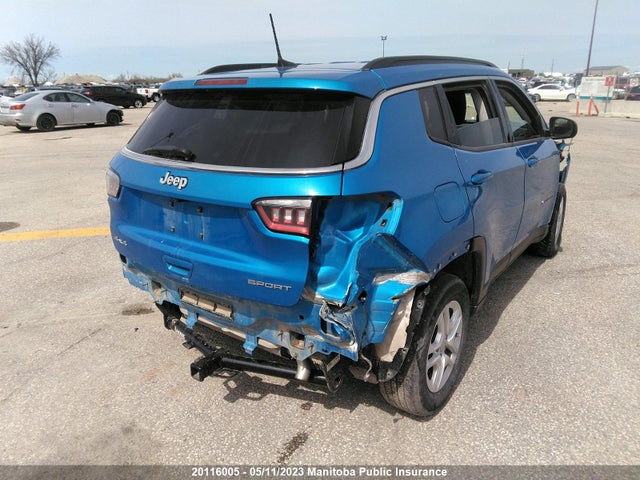 3C4NJDAB8KT728777 Jeep Compass Sport