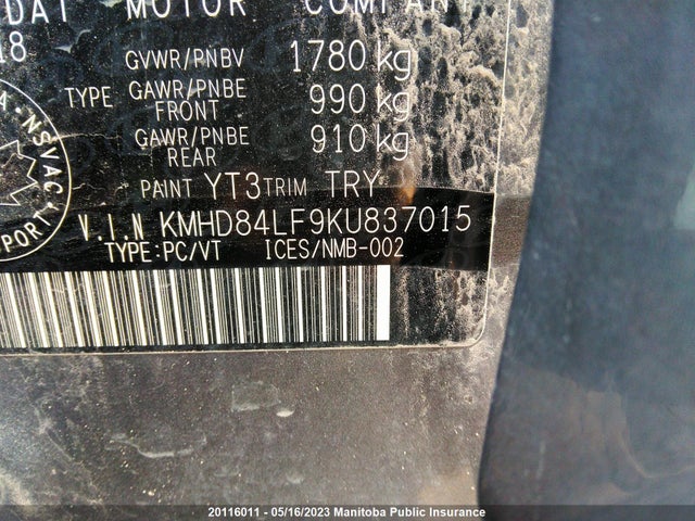 Hyundai Elantra Preferred  2019 KMHD84LF9KU837015 Image 10