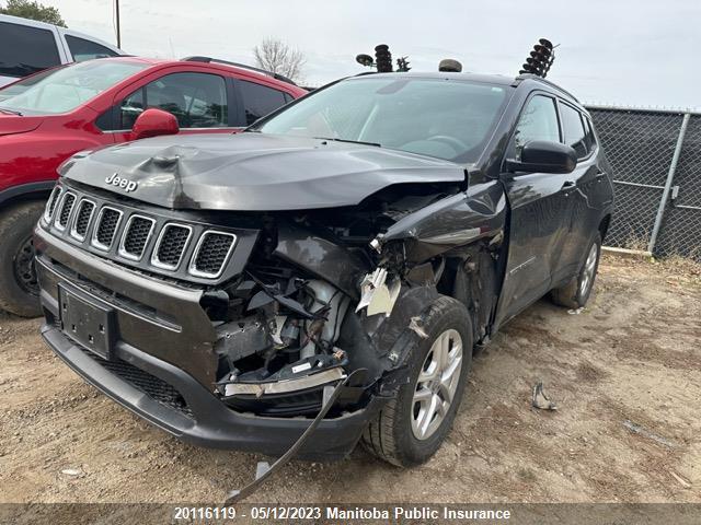 3C4NJDAB1JT177851 Jeep Compass Sport