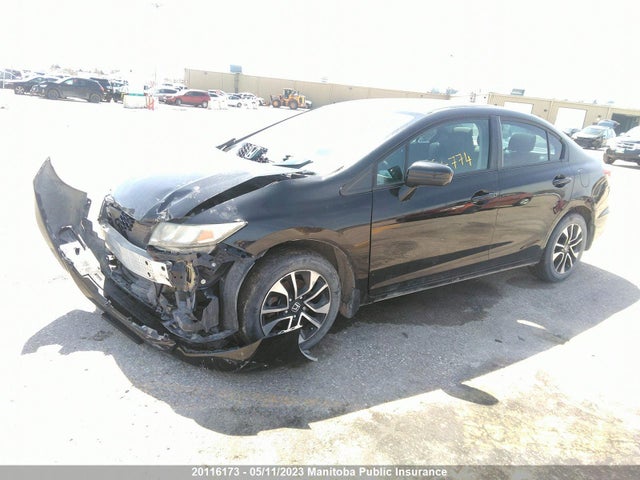 Honda CIVIC EX 2014 2HGFB2F50EH017615 Image 2