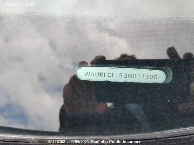 WAUBFCFL8GN011395 Audi A4 2.0t Quattro