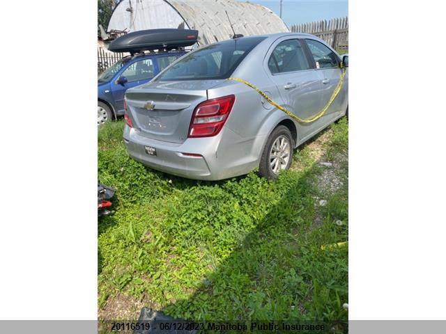Chevrolet SONIC LT 2017 1G1JD5SHXH4150574 Image 4