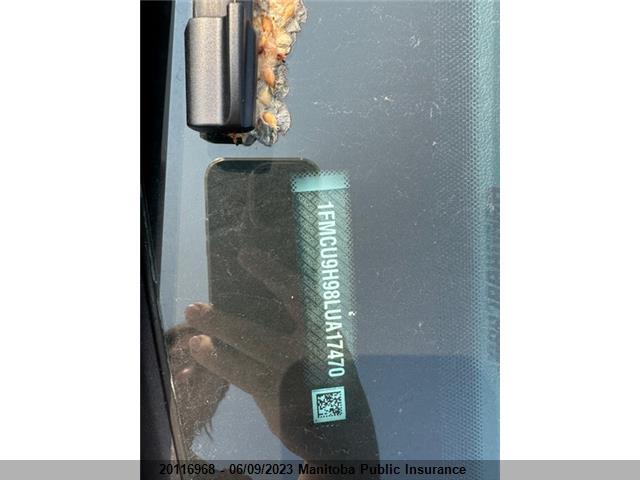 Ford Escape Sel 2.0t 2020 1FMCU9H98LUA17470 Image 9