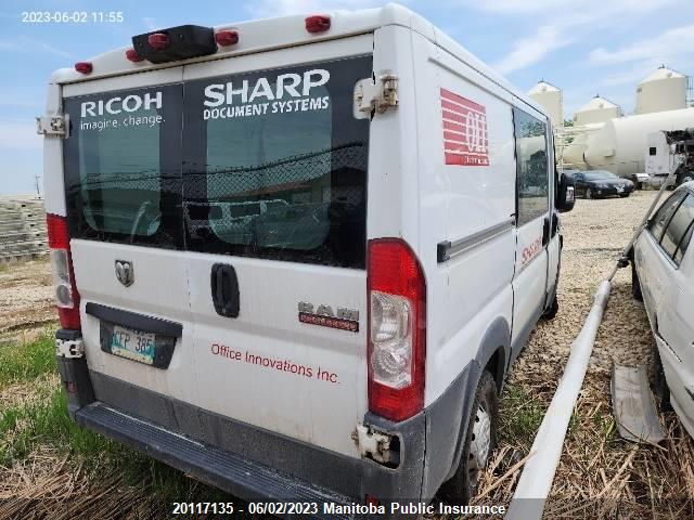 3C6TRVNG4EE126034 RAM Promaster 1500 Cargo Van
