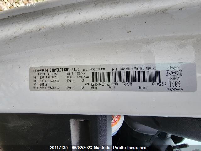 3C6TRVNG4EE126034 RAM Promaster 1500 Cargo Van