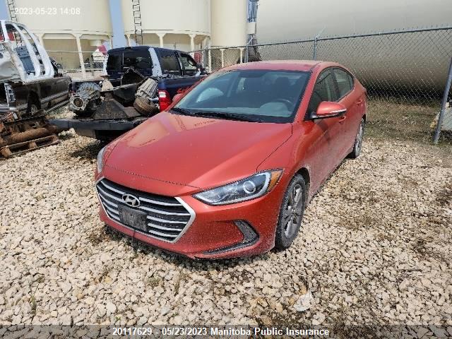Hyundai ELANTRA GL 2017 KMHD84LF3HU099642 Image 2