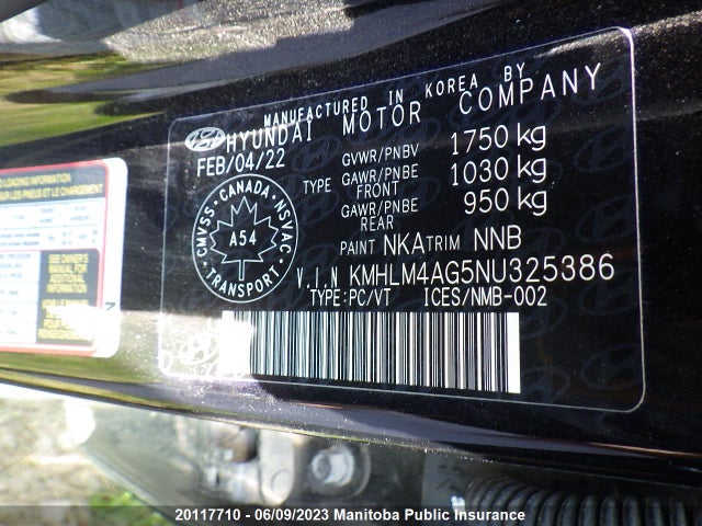 Hyundai Elantra Preferred  2022 KMHLM4AG5NU325386 Image 10