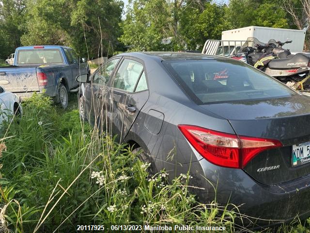 Toyota COROLLA CE 2019 2T1BURHE5KC157615 Image 3