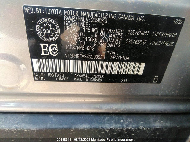 Toyota Rav4 Xle 2023 2T3R1RFV2PC330550 Image 10