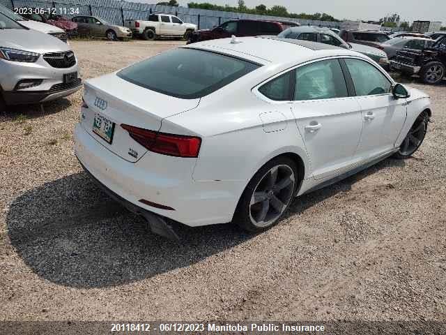 WAUENCF53JA006458 Audi A5 2.0t Quattro 