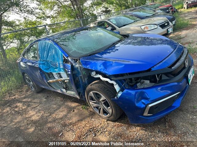 Honda Civic Lx 2019 2HGFC2F51KH037784 главное изображение