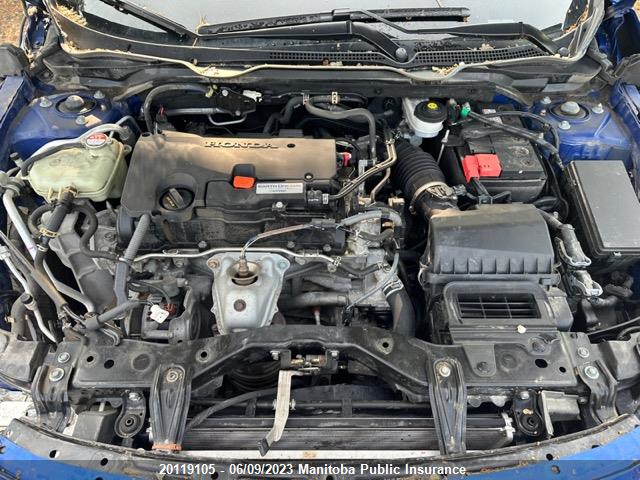 Honda Civic Lx 2019 2HGFC2F51KH037784 Image 10