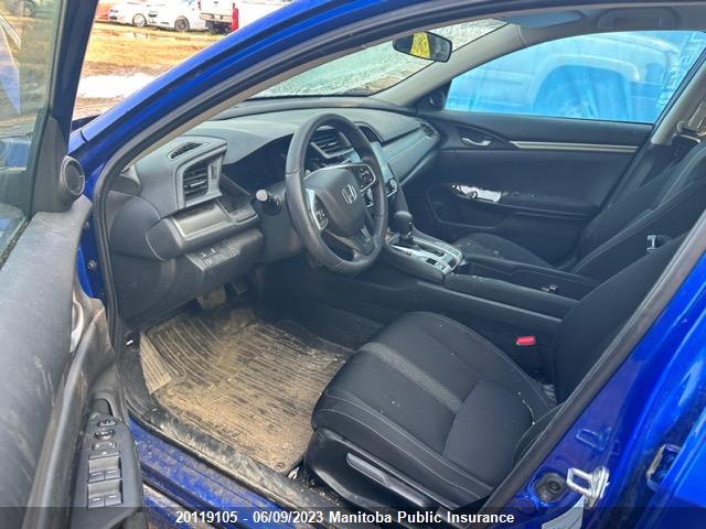 Honda Civic Lx 2019 2HGFC2F51KH037784 Image 5