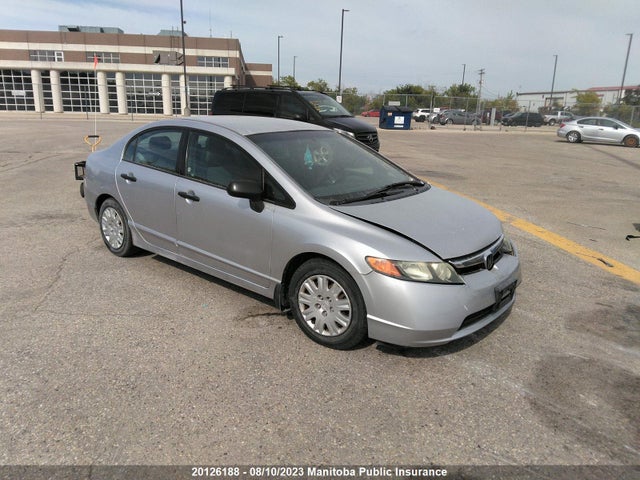 20126188 :رقم المزاد ، 2HGFA16386H004933 vin ، 2006 Honda Civic Dx-g مزاد بيع