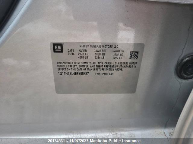 Chevrolet lkw 2014 1G11H5SL4EF206887 Image 19