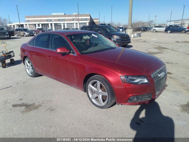 Auction sale of the 2010 Audi A4 2.0t S-line Quattro , vin: WAUFFCFL0AN004837, lot number: 20136393