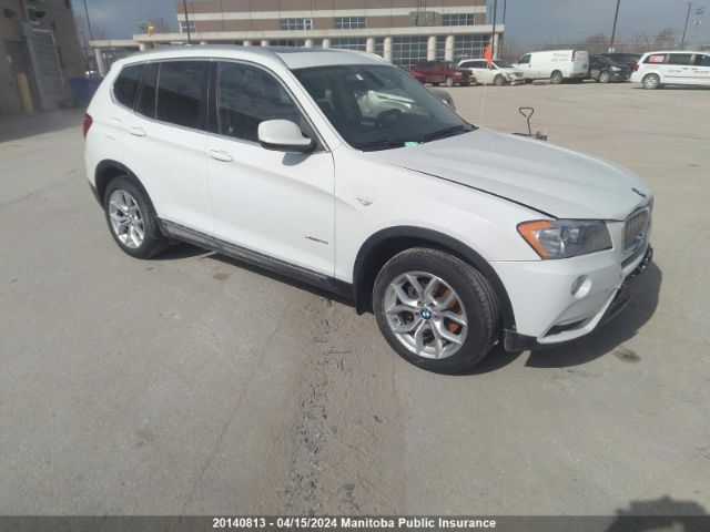 Auction sale of the 2011 Bmw X3 28i, vin: 5UXWX5C59BL710010, lot number: 20140813