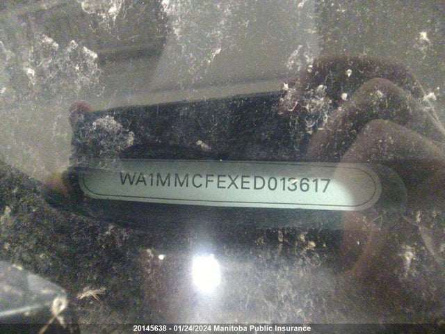 20145638 :رقم المزاد ، WA1MMCFEXED013617 vin ، 2014 Audi Q7 V6 Tdi  مزاد بيع