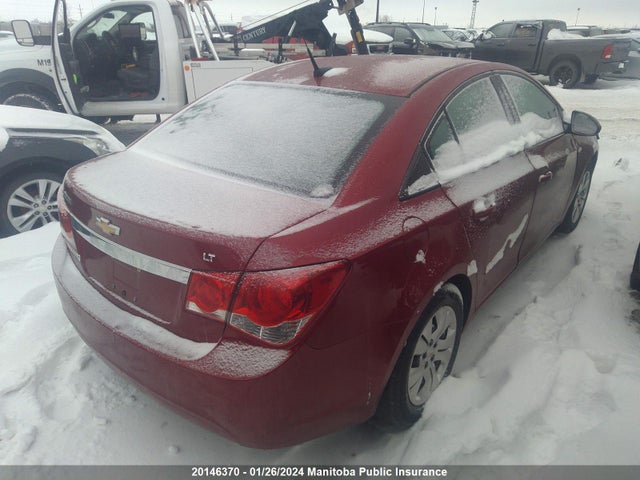 Aukcja sprzedaży 2014 Chevrolet Cruze Lt Turbo, vin: 1G1PC5SB4E7155207, numer aukcji: 20146370