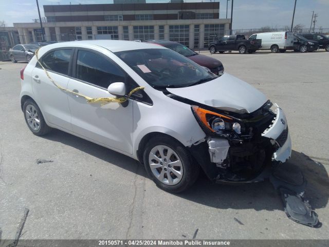 Auction sale of the 2015 Kia Rio5 Lx, vin: KNADM5A3XF6976110, lot number: 20150571