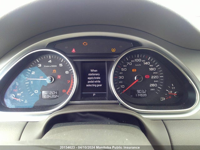 WA1VGCFE0ED000659 Audi Q7 V6 