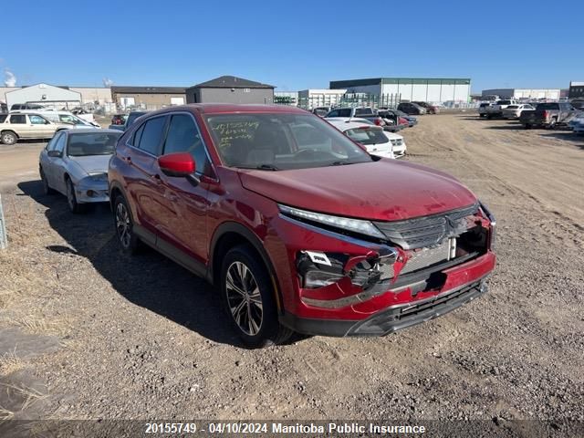 Auction sale of the 2022 Mitsubishi Eclipse Cross, vin: JA4ATUAA9NZ613581, lot number: 20155749