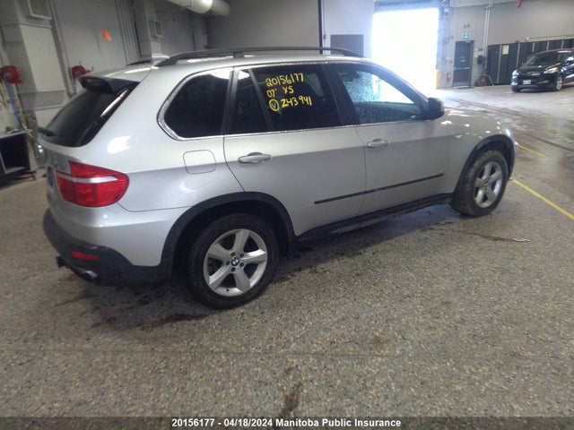 20156177 :رقم المزاد ، 5UXFE83567LZ43941 vin ، 2007 Bmw X5 4.8i مزاد بيع
