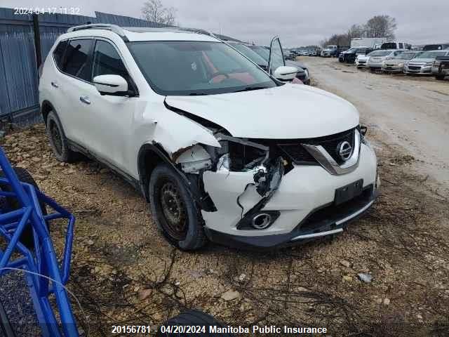 Auction sale of the 2016 Nissan Rogue Sv, vin: 5N1AT2MV3GC860301, lot number: 20156781