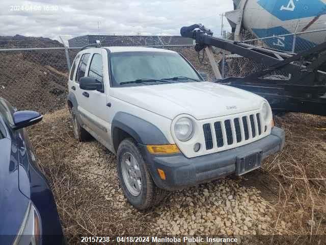 Auction sale of the 2007 Jeep Liberty Sport, vin: 1J4GL48K37W525882, lot number: 20157238