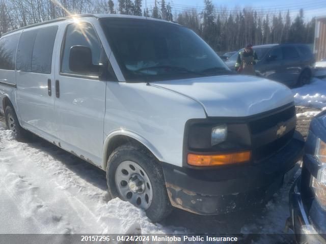 Auction sale of the 2011 Chevrolet Express 1500 Ls, vin: 1GNSHBF45B1135406, lot number: 20157296