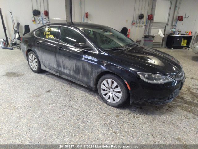 Auction sale of the 2015 Chrysler 200 Lx, vin: 1C3CCCFB2FN591897, lot number: 20157687